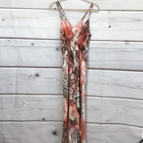 Python Snakeskin Maxi Dress - Picture 6 of 8